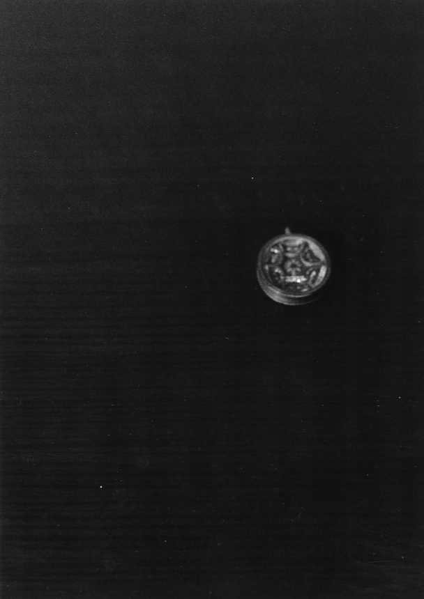 reliquiario a capsula - a medaglione - bottega beneventana (fine/inizio secc. XVIII/ XIX)