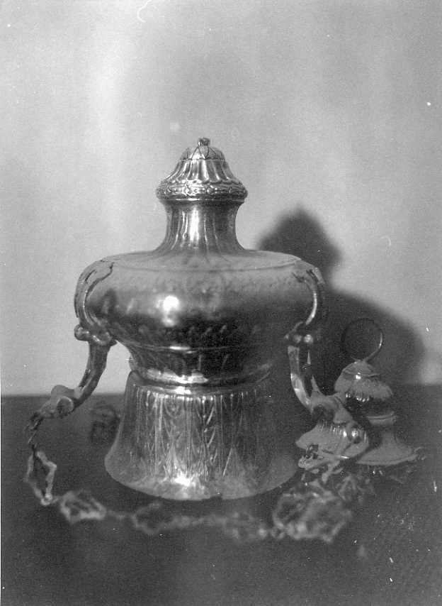 lampada pensile - bottega napoletana (sec. XIX)