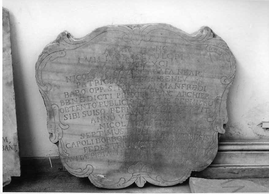 lapide - bottega campana (sec. XVI)