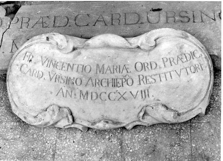 lapide - bottega campana (sec. XVIII)