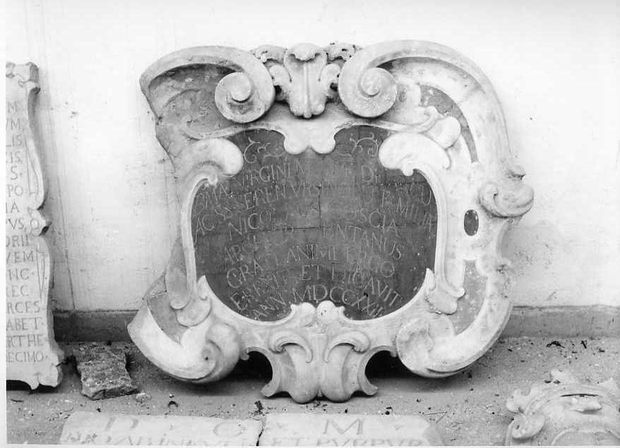 lapide - bottega campana (sec. XVIII)