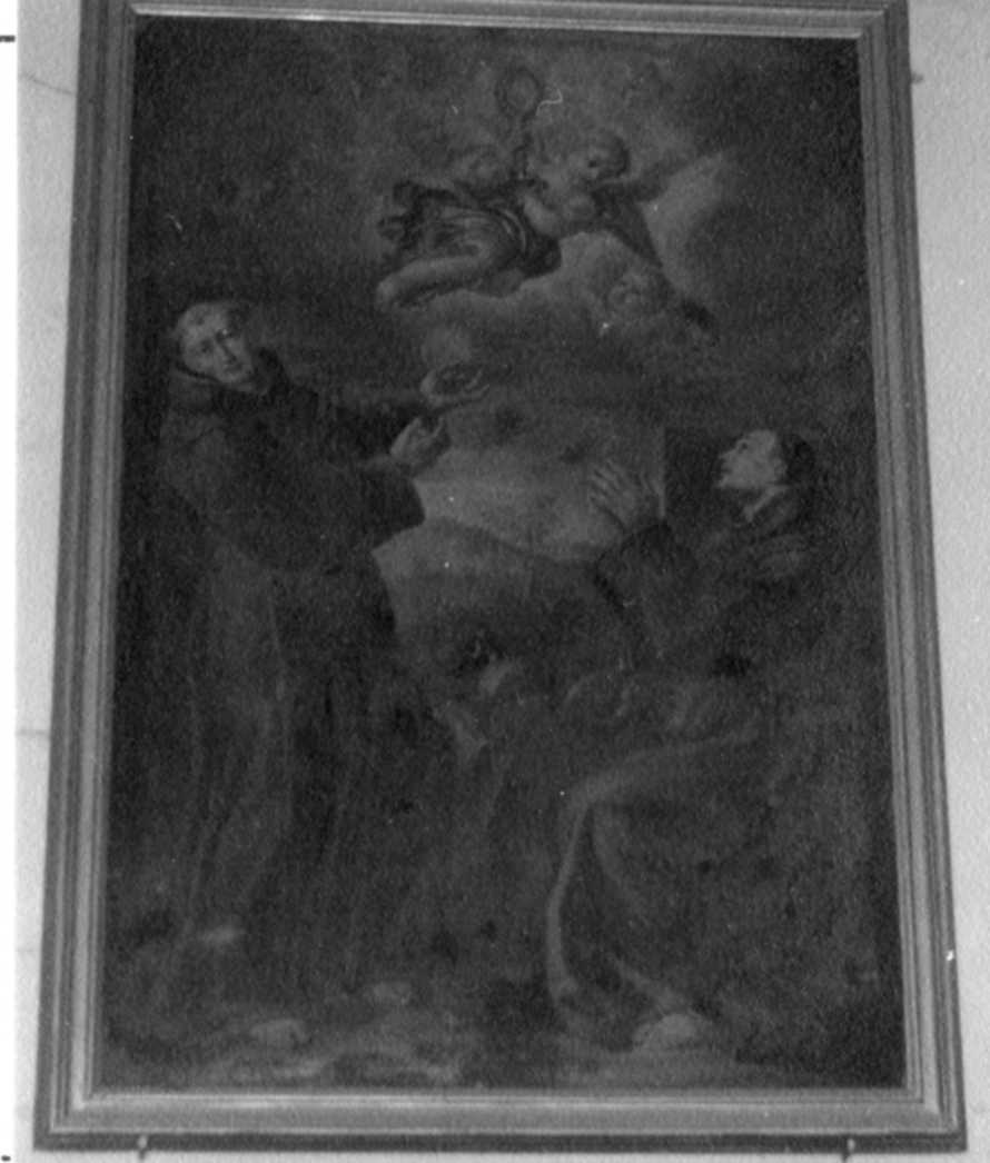 San Pasquale Baylon (dipinto) di Boraglia Nicola (sec. XVIII)