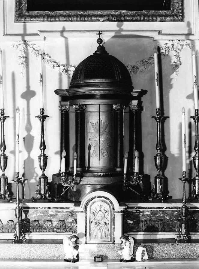 baldacchino architettonico d'altare di Patturelli Giovanni (inizio sec. XIX)