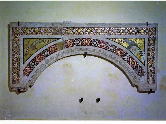 lastra, frammento - bottega campana (sec. XIII)