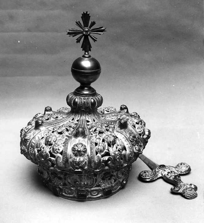 corona da statua - bottega napoletana (inizio sec. XVIII)