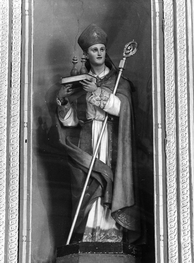 San Gennaro (statua) di Manzo Giuseppe (sec. XIX)