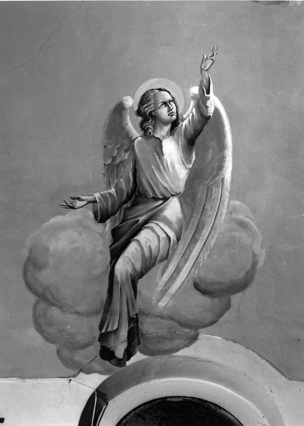 angelo (dipinto) - ambito campano (primo quarto sec. XX)