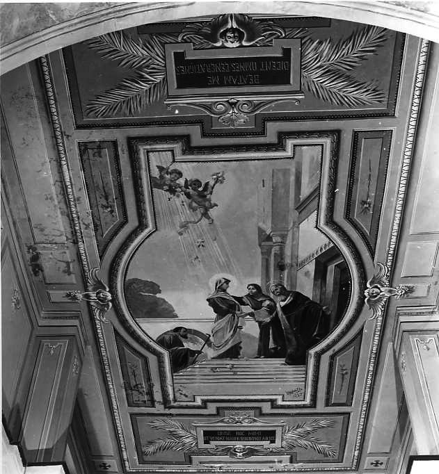 presentazione di Maria Vergine al tempio (dipinto) di Taglialatela Luigi (sec. XX)