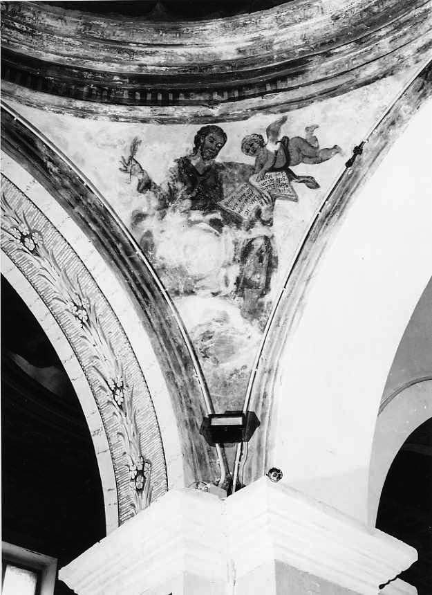 San Matteo Evangelista (dipinto) di De Mura Francesco (maniera) (ultimo quarto sec. XVIII)
