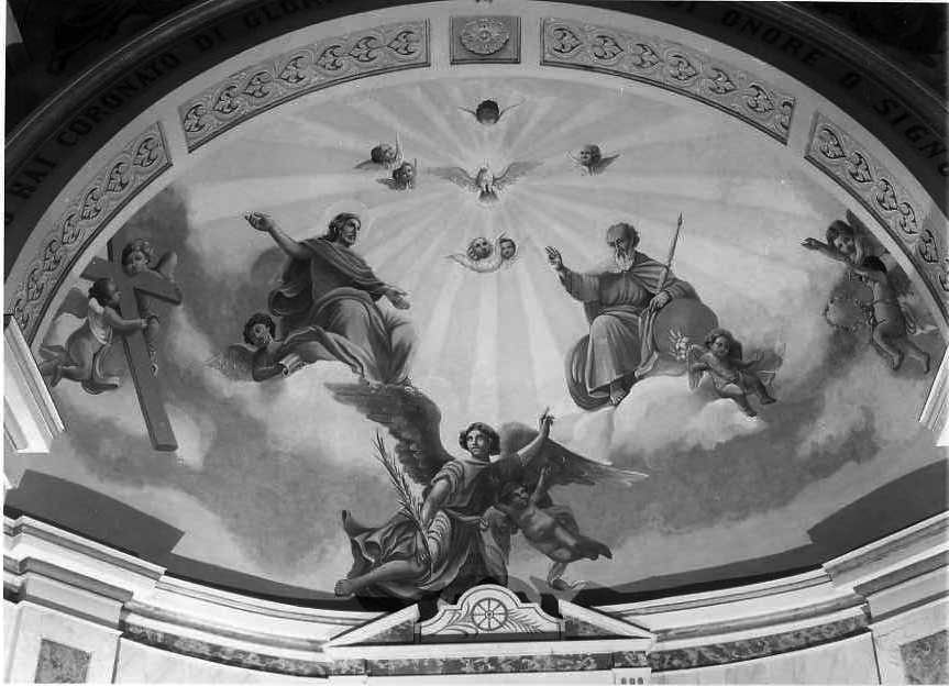 Trinità (dipinto) di Iodice Raffaele (sec. XX)