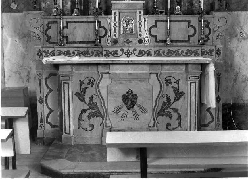 altare - bottega campana (prima metà sec. XX)