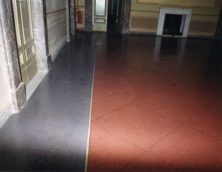 pavimento - bottega campana (prima metà sec. XX)