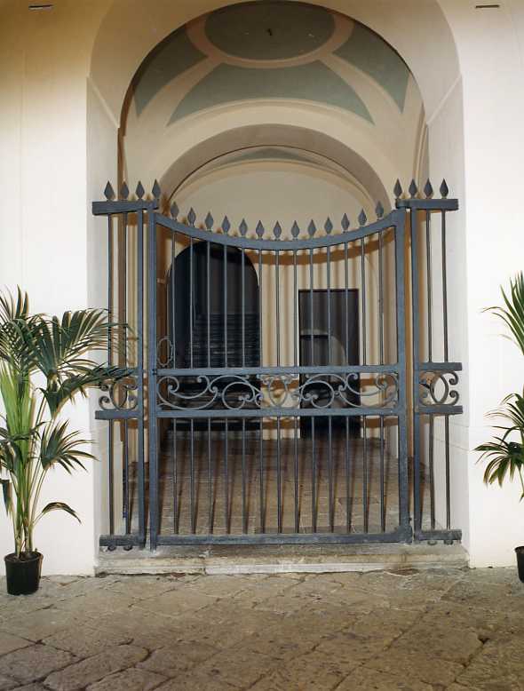 cancello - bottega campana (prima metà sec. XX)