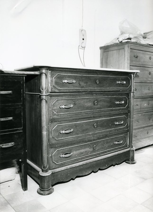 cassettone - bottega campana (sec. XIX)