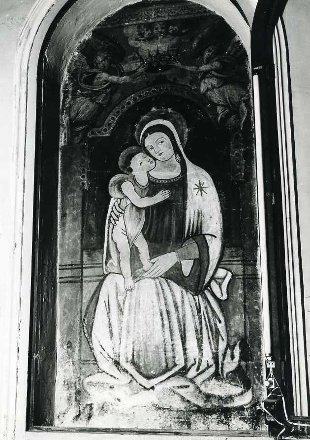 Madonna con Bambino (dipinto) - ambito campano (metà sec. XV)