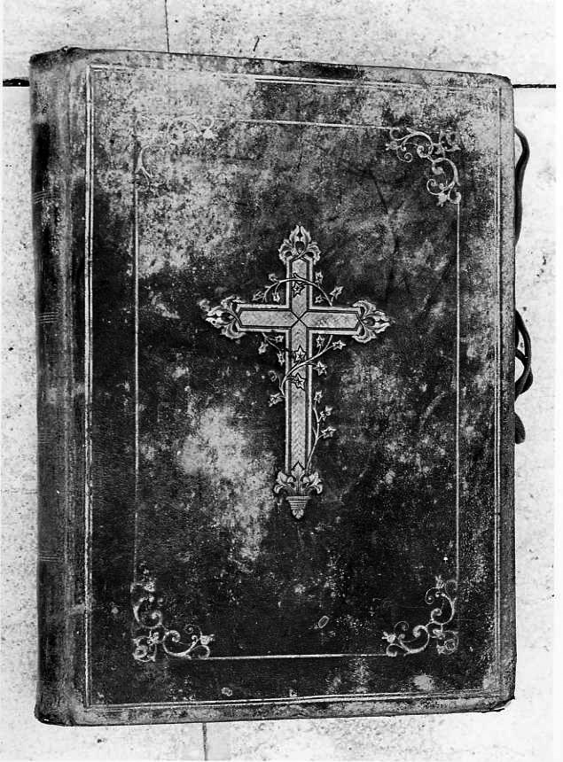 coperta di libro liturgico - bottega campana (sec. XX)