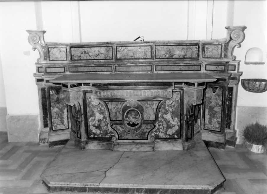 altare - bottega campana (seconda metà sec. XIX)