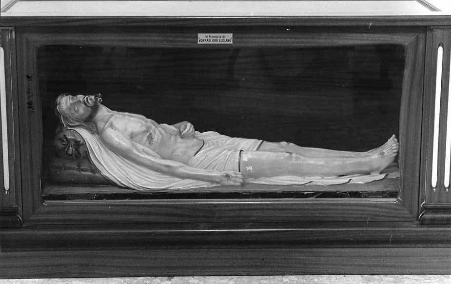 Cristo deposto dalla croce (statua) - bottega campana (inizio sec. XX)