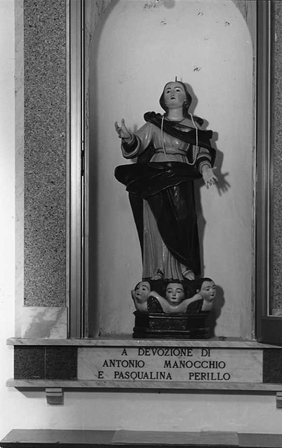 Madonna Assunta (statua) - bottega campana (sec. XVIII)