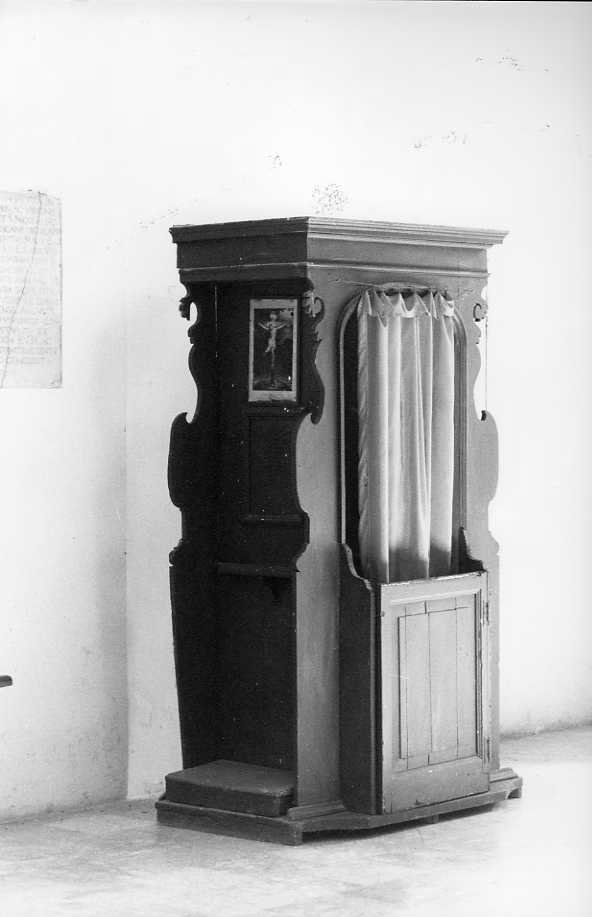 confessionale - bottega campana (sec. XVIII)