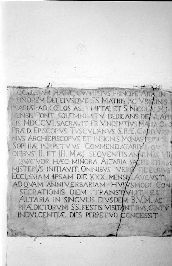 lapide - bottega campana (sec. XVIII)