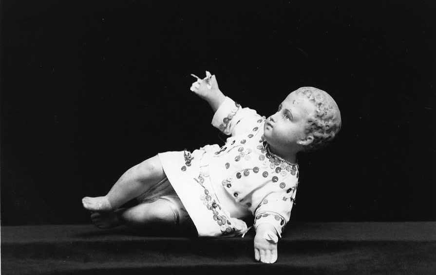 Gesù Bambino (scultura) - bottega campana (sec. XIX)