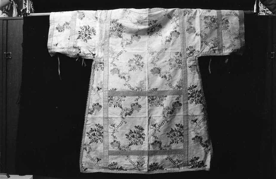 dalmatica, serie - manifattura campana (sec. XIX)