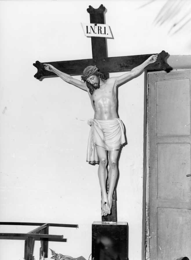 Cristo crocifisso (crocifisso) - bottega campana (prima metà sec. XX)
