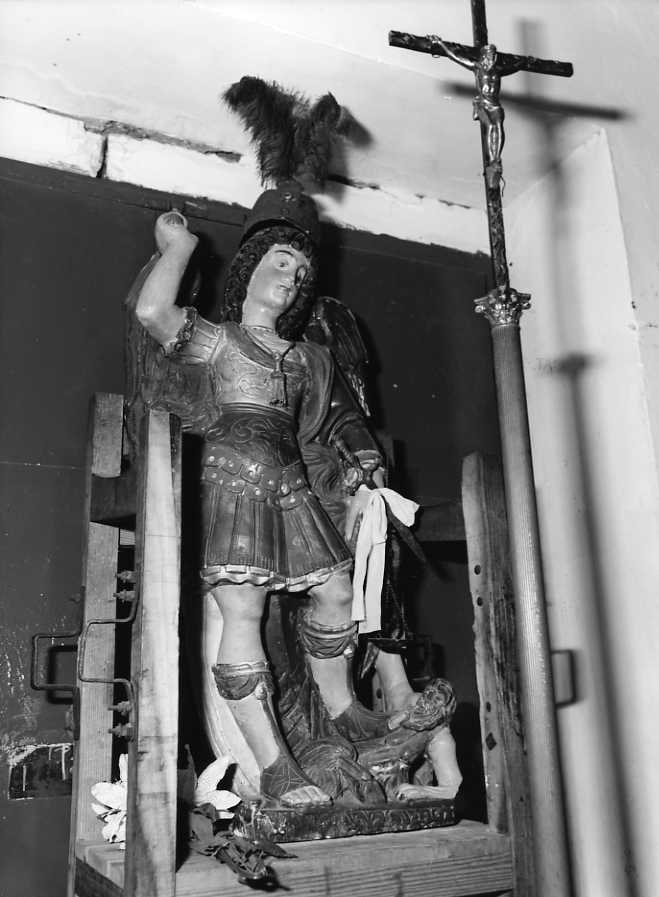 San Michele Arcangelo (statua) - bottega campana (prima metà sec. XX)