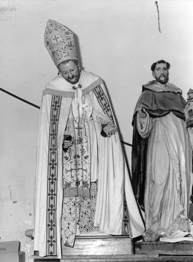 Sant' Alfonso Maria de Liguori (statua) - bottega campana (seconda metà sec. XIX)