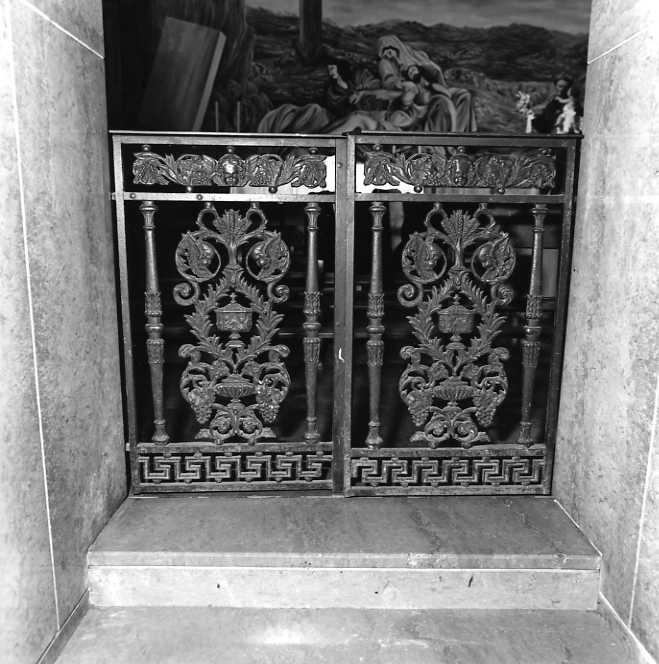 cancello - bottega campana (seconda metà sec. XIX)