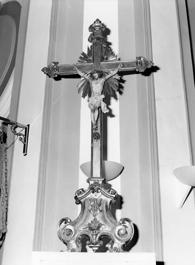 Cristo crocifisso (crocifisso) - bottega campana (prima metà sec. XIX)