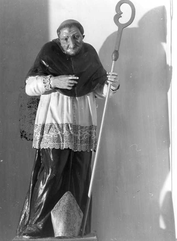 Sant'Alfonso Maria De' Liguori (statua) - bottega campana (sec. XIX)