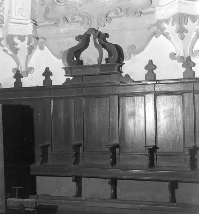 stalli del coro - bottega campana (prima metà sec. XX)