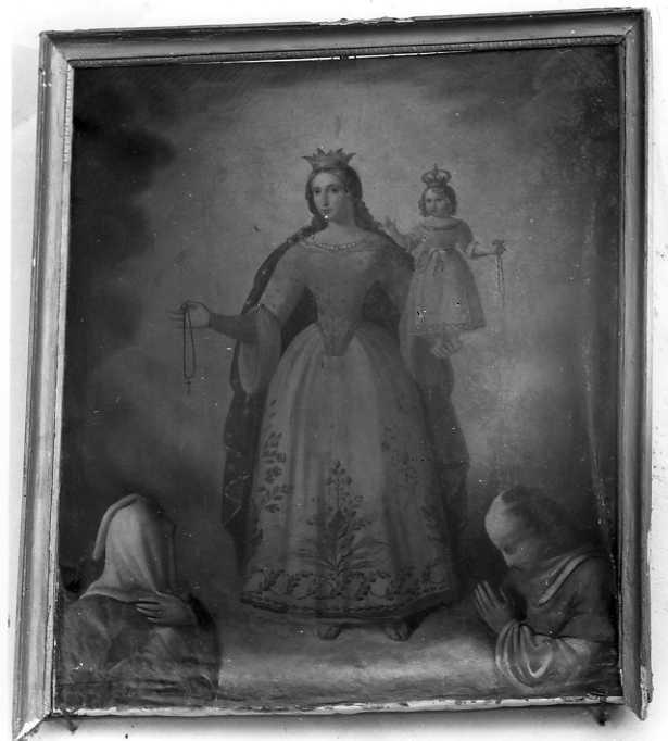 Madonna del Rosario (dipinto) - ambito campano (sec. XX)