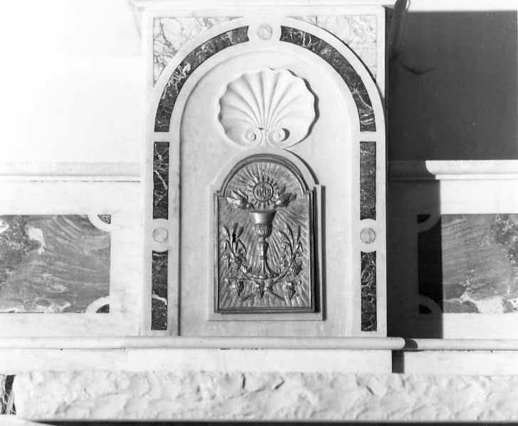 sportello di tabernacolo - bottega campana (sec. XX)