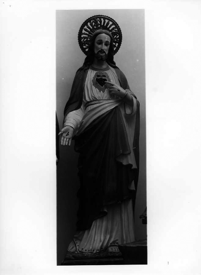 Sacro Cuore di Gesù (statua) - bottega campana (fine/inizio secc. XIX/ XX)