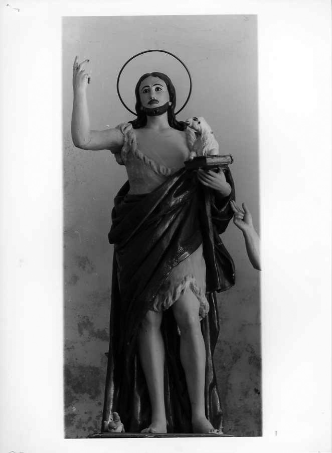 San Giovanni Battista (statua) - bottega campana (sec. XX)