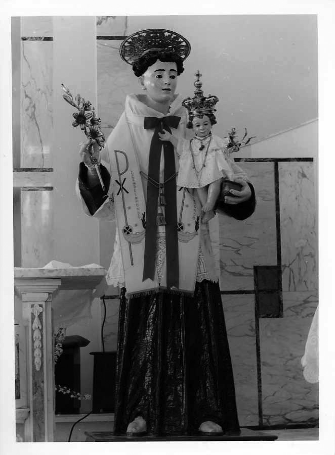 Sant'Antonio da Padova (statua) - bottega campana (seconda metà sec. XIX)