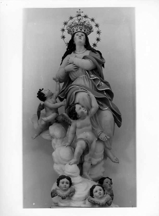 Madonna Assunta (statua) - bottega campana (fine sec. XVIII)