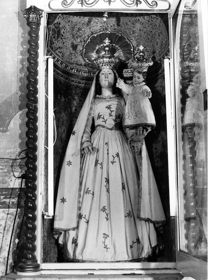 Madonna del Rosario (statua) - bottega campana (sec. XVIII)