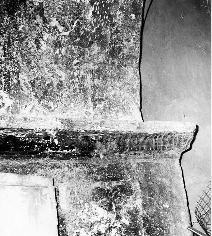 motivi decorativi (dipinto) - ambito campano (sec. XIV)