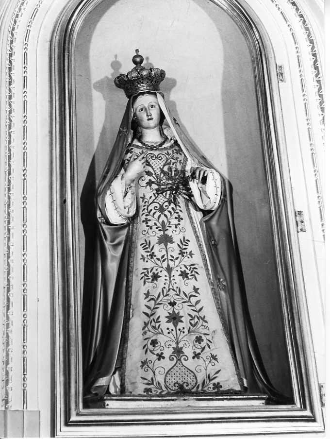 Madonna (statua) - bottega campana (sec. XVIII)