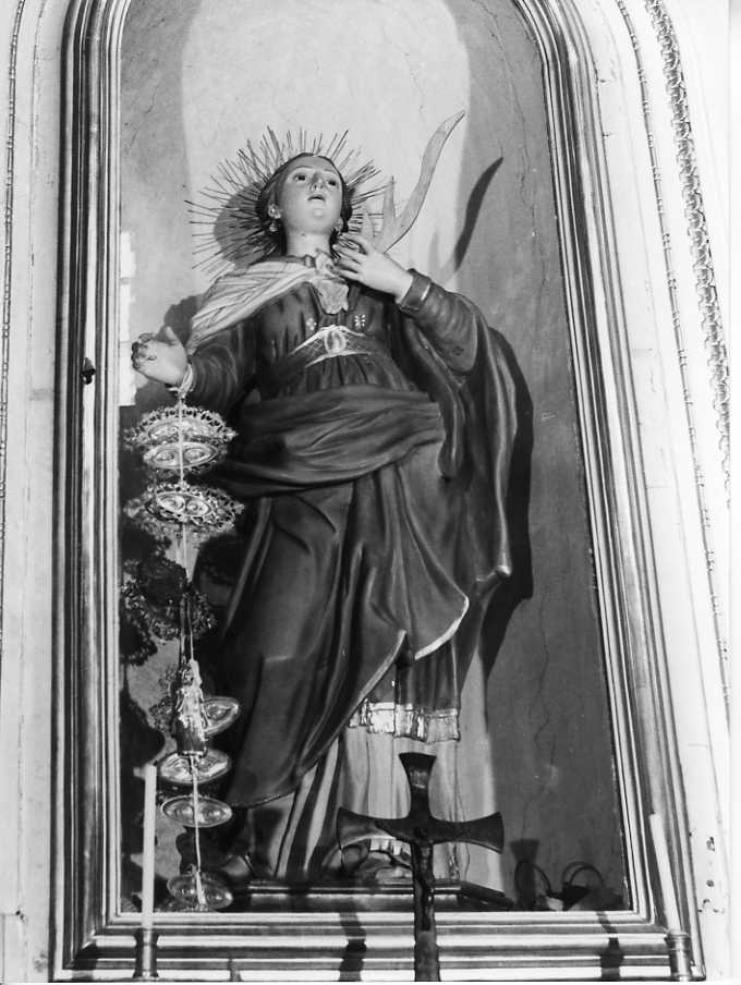 Santa Lucia (statua) - bottega campana (sec. XVIII)