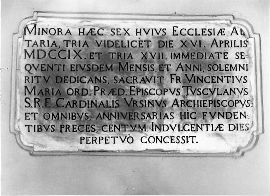 lapide - bottega campana (sec. XVIII)