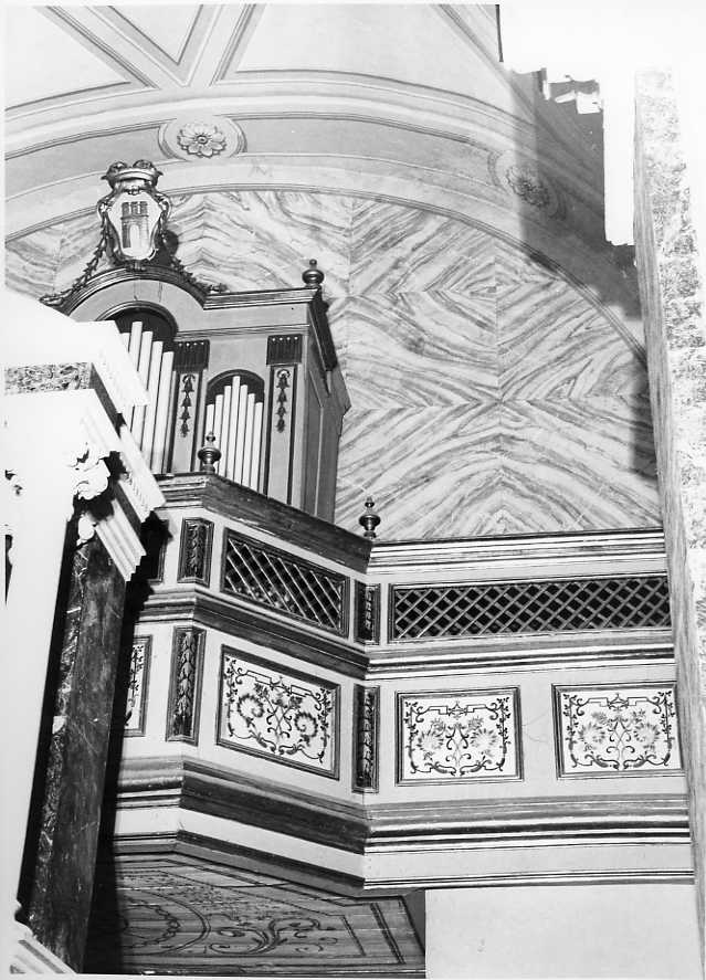tribuna d'organo - bottega campana (sec. XVIII)