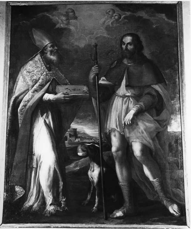 Santi (dipinto) di Malinconico Oronzo (sec. XVII)