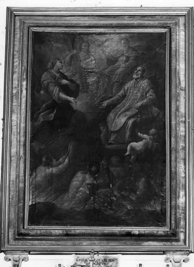 anime del purgatorio (dipinto) di Castellano Giuseppe (sec. XVIII)