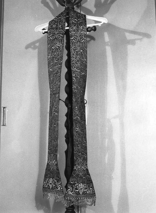 stola - manifattura campana (sec. XVIII)