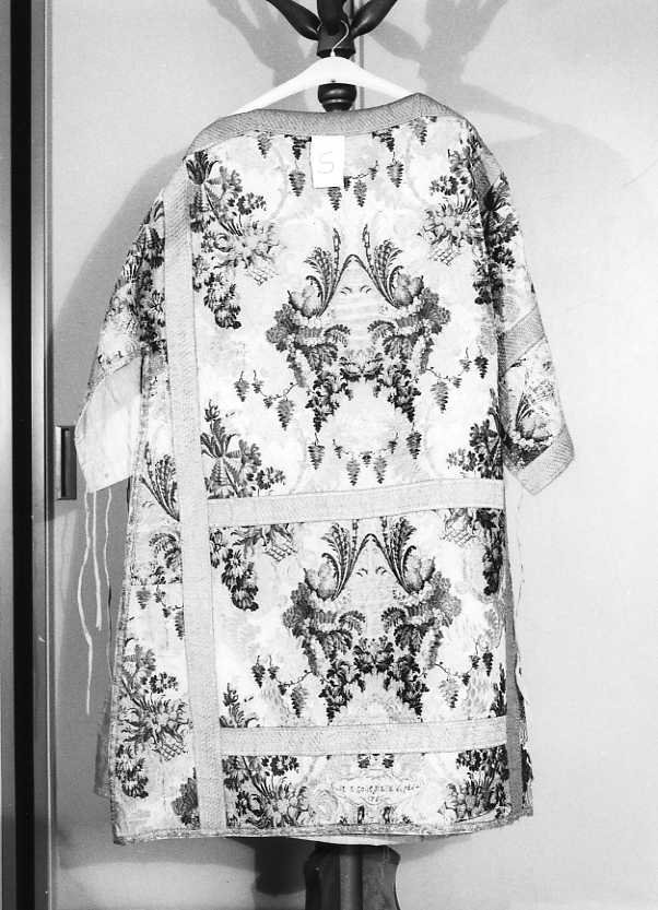 tunicella - manifattura napoletana (sec. XVIII)